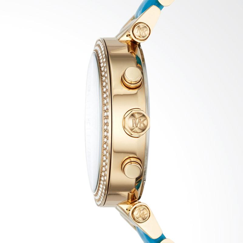  Shop Authentic Michael Kors Parker Gold Dial Two Tone Steel Strap Watch for Women - MK6364 - Luxxuri