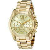  Shop Authentic Michael Kors Bradshaw Gold Dial Gold Steel Strap Watch for Women - MK5605 - Luxxuri