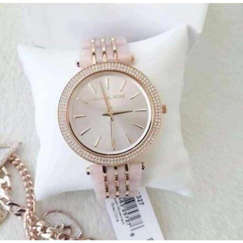  Shop Authentic Michael Kors Darci Rose Gold Dial Two Tone Steel Strap Watch for Women - MK4327 - Luxxuri