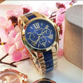  Shop Authentic Michael Kors Bradshaw Navy Blue Dial Two Tone Steel Strap Watch for Women - MK6268 - Luxxuri