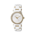  Shop Authentic Michael Kors Delray Rose Gold Dial White Steel Strap Watch for Women - MK4315 - Luxxuri
