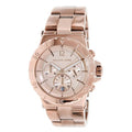 Michael Kors Dylan Rose Gold Dial Rose Gold Steel Strap Watch for Women - MK5314