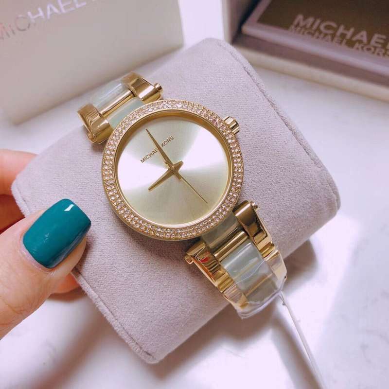  Shop Authentic Michael Kors Delray Rose Gold Dial Two Tone Steel Strap Watch for Women - MK4317 - Luxxuri