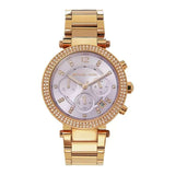  Shop Authentic Michael Kors Parker Purple Dial Rose Gold Steel Strap Watch for Women - MK6169 - Luxxuri