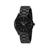  Shop Authentic Michael Kors Mini Slim Runway Black Dial Black Steel Strap Watch for Women - MK3587 - Luxxuri