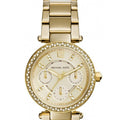  Shop Authentic Michael Kors Parker White Dial Gold Steel Strap Watch for Women - MK6056 - Luxxuri
