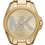  Shop Authentic Michael Kors Bradshaw Quartz Gold Dial Gold Steel Strap Watch For Women - MK6555 - Luxxuri