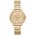  Shop Authentic Michael Kors Portia Quartz Gold Dial Gold Steel Strap Watch For Women - MK3886 - Luxxuri