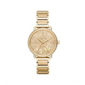  Shop Authentic Michael Kors Portia Quartz Gold Dial Gold Steel Strap Watch For Women - MK3886 - Luxxuri