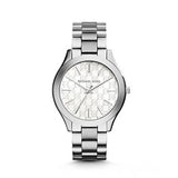  Shop Authentic Michael Kors Runway Silver Dial Silver Stainless Steel Strap Watch for Women - MK3371 - Luxxuri