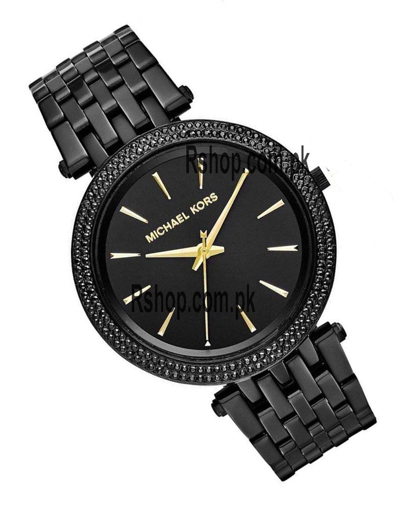  Shop Authentic Michael Kors Darci Black Dial Black Steel Strap Watch for Women - MK3337 - Luxxuri