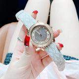  Shop Authentic Michael Kors Runway Quartz Rose Gold Dial White Leather Strap Watch For Women - MK6980 - Luxxuri