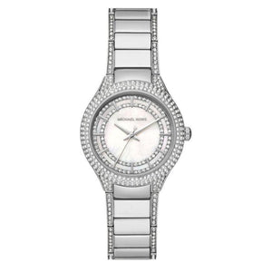  Shop Authentic Michael Kors Sylvia Mother of Pearl Dial Silver Steel Strap Watch For Women - MK4657 - Luxxuri