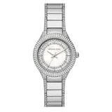  Shop Authentic Michael Kors Sylvia Mother of Pearl Dial Silver Steel Strap Watch For Women - MK4657 - Luxxuri