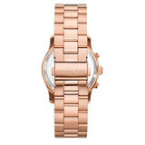 Shop Authentic Michael Kors Janelle Quartz Maroon Dial Rose Gold Steel Strap Watch For Women - MK7382 - Luxxuri