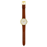  Shop Authentic Michael Kors Pyper Quartz Silver Dial Brown Leather Watch For Women - MK2740 - Luxxuri