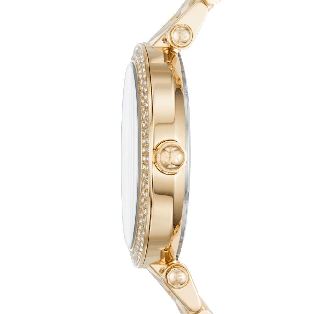  Shop Authentic Michael Kors Parker Gold Mother of Pearl Dial Gold Steel Strap Watch for Women - MK6425 - Luxxuri