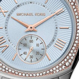  Shop Authentic Michael Kors Bryn Quartz Blue Dial Two Tone Steel Strap Watch For Women - MK6136 - Luxxuri