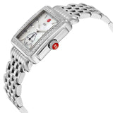 Michele Deco Mother of Pearl Dial Silver Steel Strap Watch For Women - MWW06V000001