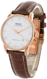  Shop Authentic Mido Baroncelli III Automatic Silver Dial Brown Leather Strap Watch For Men - M8600.2.21.8 - Luxxuri