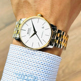  Shop Authentic Mido Baroncelli Automatic White Dial Two Tone Steel Strap Watch For Women - M8600.9.N6.1 - Luxxuri