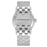  Shop Authentic Mido Baroncelli II Automatic White Dial Silver Steel Strap Watch For Men - M8600.4.26.1 - Luxxuri