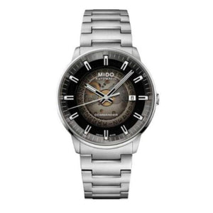  Shop Authentic Mido Commander Automatic Gradient Black Dial Silver Steel Strap Watch For Men - M021.407.11.411.00 - Luxxuri
