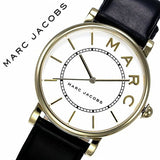  Shop Authentic Marc Jacobs Roxy White Dial Black Leather Strap Watch for Women - MJ1532 - Luxxuri