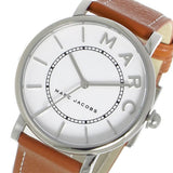  Shop Authentic Marc Jacobs Roxy White Dial Brown Leather Strap Watch for Women - MJ1571 - Luxxuri