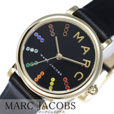  Shop Authentic Marc Jacobs Roxy Black Dial Black Leather Strap Watch for Women - MJ1592 - Luxxuri
