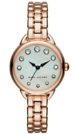  Shop Authentic Marc Jacobs Betty Mother of Pearl White Dial Rose Gold Steel Strap Watch for Women - MJ3511 - Luxxuri