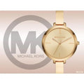  Shop Authentic Michael Kors Jaryn Quartz Gold Dial Gold Steel Strap Watch For Women - MK3734 - Luxxuri
