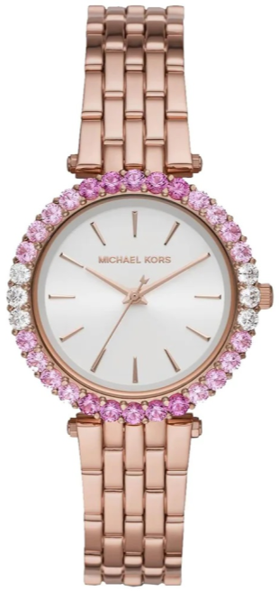 Shop Authentic Michael Kors Darci Pave Silver Dial Rose Gold Steel Strap Watch For Women - MK4517 - Luxxuri