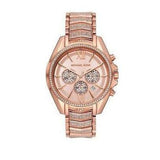 Shop Authentic Michael Kors Whitney Chronograph Rose Gold Dial Rose Gold Steel Strap Watch For Women - MK6730 - Luxxuri