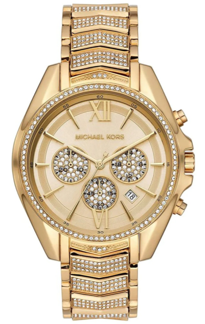  Shop Authentic Michael Kors Whitney Chronograph Gold Dial Gold Steel Strap Watch For Women - MK6729 - Luxxuri