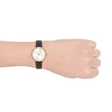  Shop Authentic Michael Kors Pyper Quartz Silver Dial Brown Leather Strap Watch for Women - MK1036 - Luxxuri