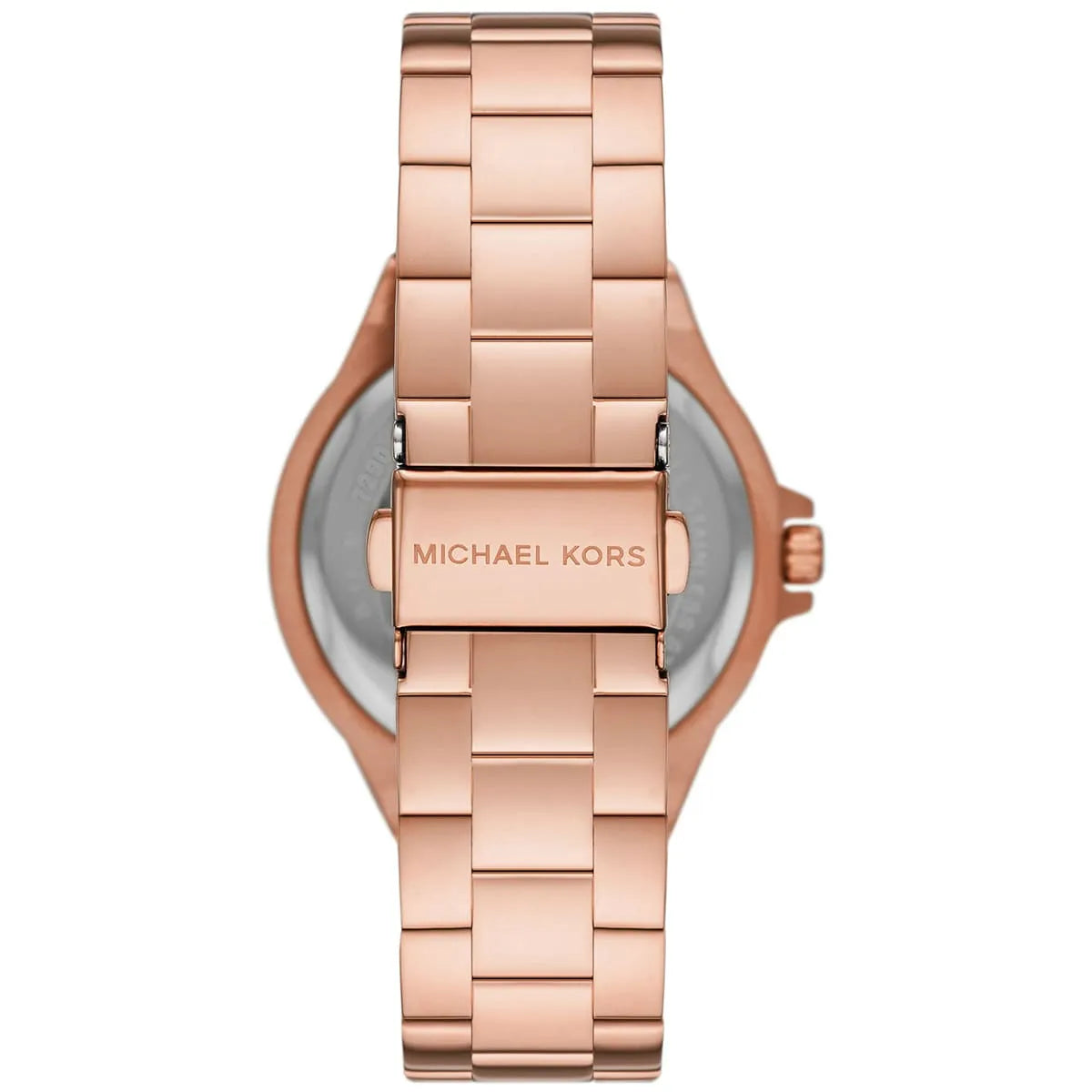 Shop Authentic Michael Kors Lennox Three Hand Rose Gold Dial Rose Gold Steel Strap Watch For Women - MK1063 - Luxxuri