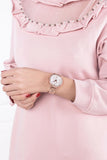  Shop Authentic Michael Kors Sofie Chronograph Mother of Pearl White Dial Rose Gold Steel Strap Watch For Women - MK6576 - Luxxuri