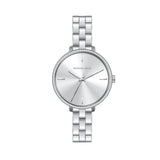  Shop Authentic Michael Kors Charley Quartz Silver Dial Silver Steel Strap Watch for Women - MK4398 - Luxxuri