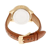  Shop Authentic Michael Kors Whitley Quartz Gold Dial Brown Leather Strap Watch For Women - MK2428 - Luxxuri