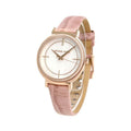  Shop Authentic Michael Kors Cinthia Mother of Pearl Dial Pink Leather Strap Watch for Women - MK2663 - Luxxuri