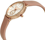  Shop Authentic Michael Kors Petite Portia Silver Dial Pink Rubber Strap Watch For Women - MK2735 - Luxxuri
