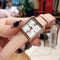  Shop Authentic Michael Kors Lake Quartz White Dial Pink Leather Strap Watch For Women - MK2763 - Luxxuri