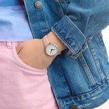  Shop Authentic Michael Kors Pyper Analog White Dial Pink Leather Strap Watch For Women - MK2803 - Luxxuri
