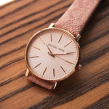  Shop Authentic Michael Kors Pyper Quartz White Dial Pink Leather Strap Watch For Women - MK2859 - Luxxuri