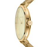  Shop Authentic Michael Kors Addyson Quartz Gold Dial Gold Leather Strap Watch for Women - MK2952 - Luxxuri