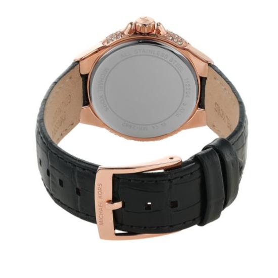  Shop Authentic Michael Kors Emery Quartz Diamond Silver Dial Blue Leather Strap Watch For Women - MK2982 - Luxxuri