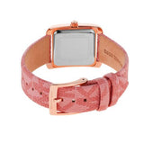  Shop Authentic Michael Kors Emery Quartz Diamonds Red Dial Pink Leather Strap Watch For Women - MK2966 - Luxxuri