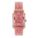  Shop Authentic Michael Kors Emery Quartz Diamonds Red Dial Pink Leather Strap Watch For Women - MK2966 - Luxxuri