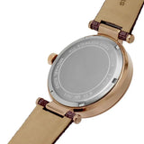 Shop Authentic Michael Kors Parker Rose Gold Dial Maroon Leather Strap Watch For Women - MK2974 - Luxxuri
